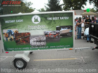 4' x 8' Mobile Sign Trailer