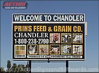 Rotating Tri-paneled Billboards 8' x 16'