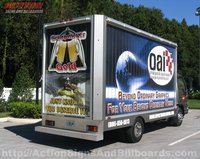 Chevy W3500 Mobile Billboard Truck with rotating signs