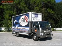 Chevy W3500 Mobile Billboard Truck with rotating signs